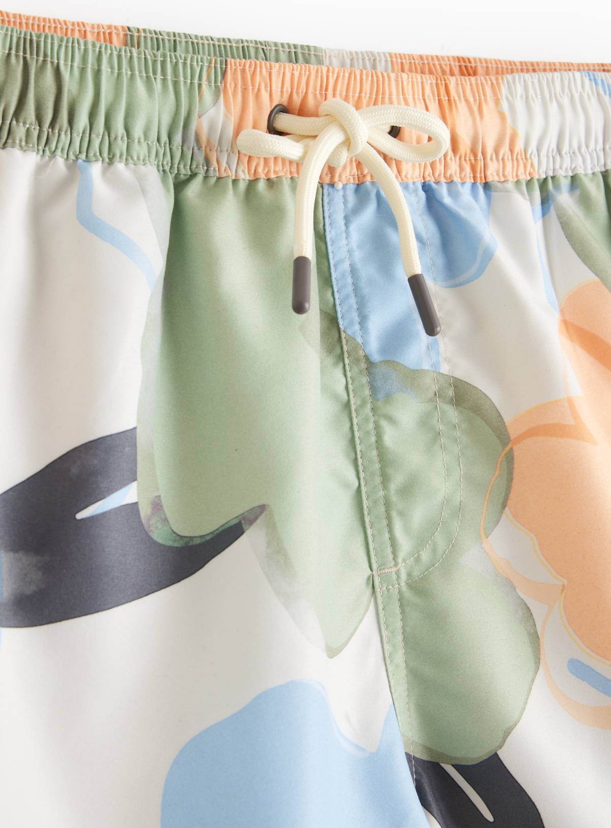 UNION WORKS Pastel Floral Printed Swim Shorts XXXL - Image 4